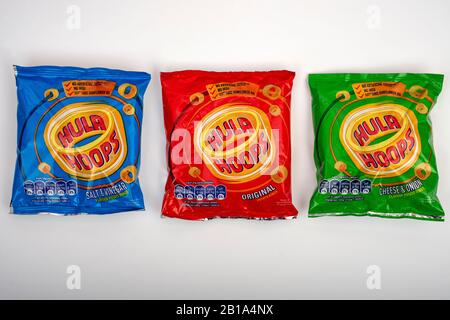 Hula Hoops Stockfoto