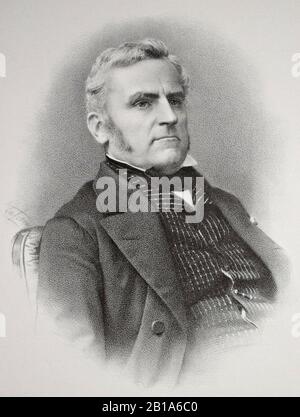 Félix Esquirou de Parieu. Stockfoto