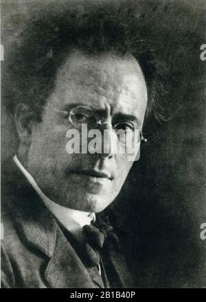 Friedrich Victor Spitzer - Porträt Gustav Mahlers 1905. Stockfoto