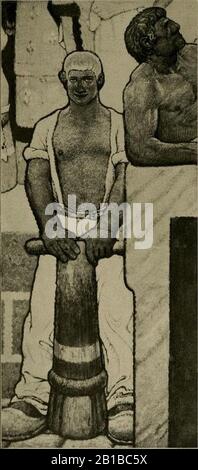 Fritz Erler - Ausschnitt aus den Wandbildern im Festsaal des neuen Rathauses in Hannover, 1913 (8). Stockfoto