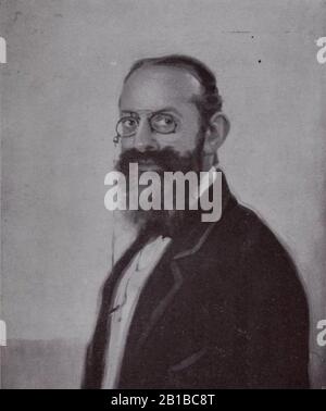 Fritz Erler - Professor Albert Neisser. Stockfoto