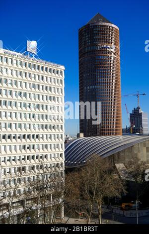 Allgemeine Ansicht, La Part-Dieu, Lyon, Frankreich Stockfoto