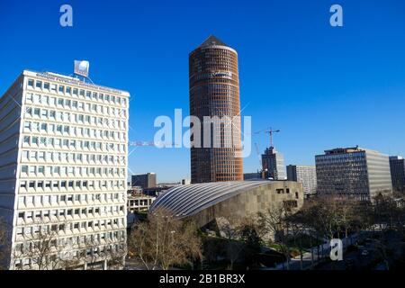 Allgemeine Ansicht, La Part-Dieu, Lyon, Frankreich Stockfoto