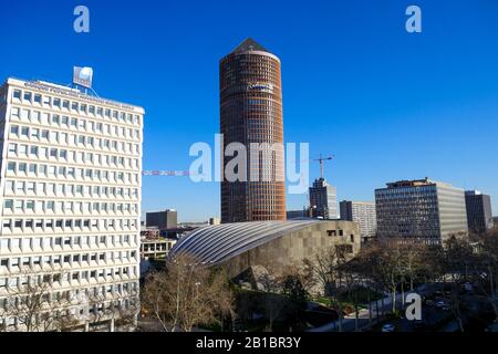 Allgemeine Ansicht, La Part-Dieu, Lyon, Frankreich Stockfoto