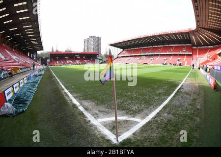 Februar 2020, The Valley, London, England; Sky Bet Championship, Charlton Athletic V Luton Town:General View of the Valley Home of Charlton Athletic Stockfoto