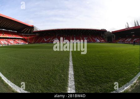 Februar 2020, The Valley, London, England; Sky Bet Championship, Charlton Athletic V Luton Town:General View of the Valley Home of Charlton Athletic Stockfoto