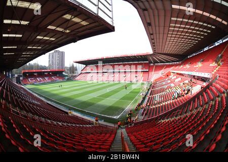 Februar 2020, The Valley, London, England; Sky Bet Championship, Charlton Athletic V Luton Town:General View of the Valley Home of Charlton Athletic Stockfoto