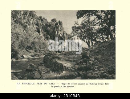 G.-L. Arlaud-recueil Vals Saint Jean-la Bézorgue. Stockfoto