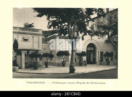 G.-L. Arlaud-recueil Vals Saint Jean-l'établissement Thermal. Stockfoto