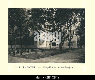 G.-L. Arlaud-recueil Vals Saint Jean-le Théâtre. Stockfoto