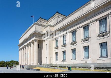 Auckland War Memorial Museum, The Auckland Domain, Parnell, Auckland, Auckland Region, Neuseeland Stockfoto