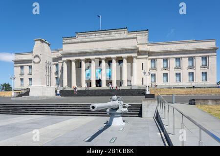 Auckland War Memorial Museum, The Auckland Domain, Parnell, Auckland, Auckland Region, Neuseeland Stockfoto