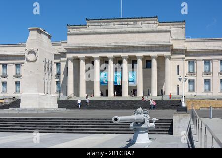 Auckland War Memorial Museum, The Auckland Domain, Parnell, Auckland, Auckland Region, Neuseeland Stockfoto