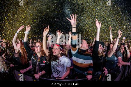 The Script Performing im Bournemouth International Centre. Kredit: Charlie Raven/Alamy Stockfoto