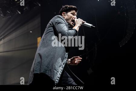 The Script Performing im Bournemouth International Centre. Kredit: Charlie Raven/Alamy Stockfoto