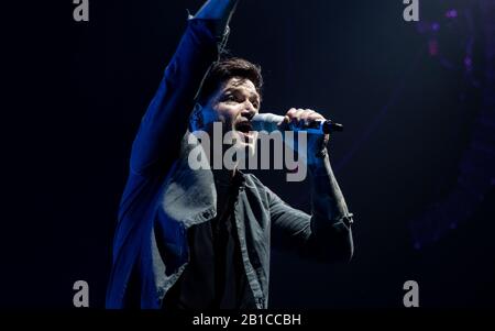 The Script Performing im Bournemouth International Centre. Kredit: Charlie Raven/Alamy Stockfoto