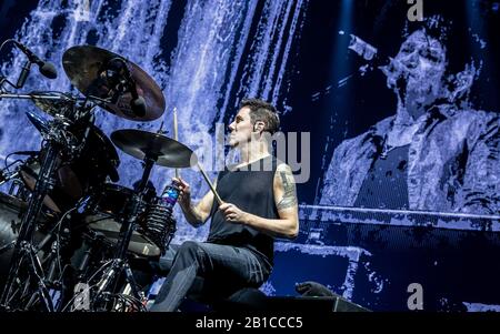 The Script Performing im Bournemouth International Centre. Kredit: Charlie Raven/Alamy Stockfoto