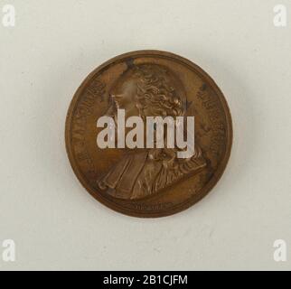 Galerie métallique des Grands hommes français (Große Männer Frankreichs) Medaille, 181 Stockfoto