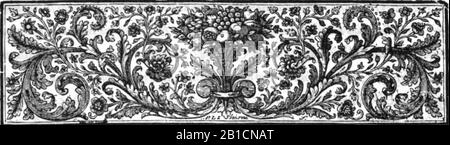 Gallia Christana, 1715, T1 (Seite 18 Crop). Stockfoto