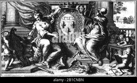 Gallia Christana, 1715, T1 (Seite 3 Ernte). Stockfoto