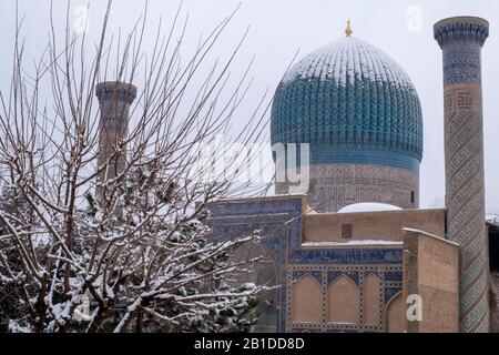 Moschee Khast-Imam im Komplex Hazrati Imam, Taschkent, Usbekistan Stockfoto