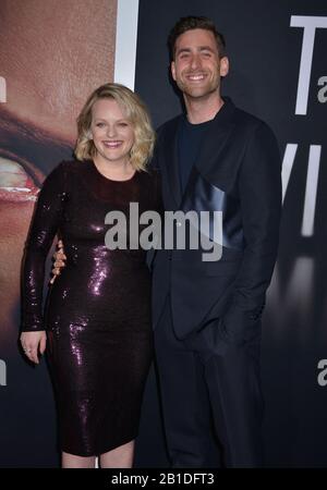 Los Angeles, USA. Februar 2020. A Elisabeth Moss, Oliver Jackson-Cohen 027 besucht die Premiere von Universal Pictures "The Invisible Man" am 24. Februar 2020 im TCL Chinese Theatre in Hollywood, California Credit: Tsuni/USA/Alamy Live News Stockfoto