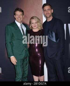 Los Angeles, USA. Februar 2020. Elisabeth Moss, Oliver Jackson-Cohen, Jason Blum 029 besucht die Premiere von Universal Pictures "The Invisible Man" am 24. Februar 2020 im TCL Chinese Theatre in Hollywood, California Credit: Tsuni/USA/Alamy Live News Stockfoto