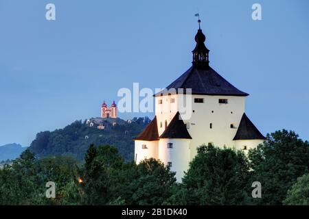 Neues Schloss in Banska Stiavnica, Slowakei Stockfoto