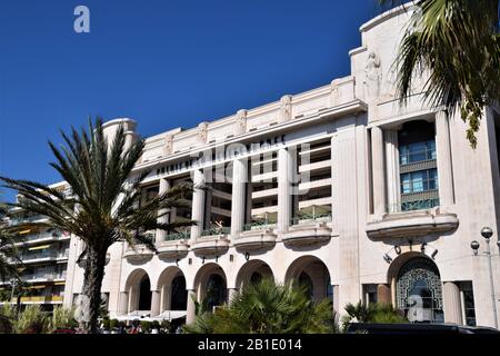 Palais de la Mediterranee Promenade des Anglais Nizza Frankreich Stockfoto