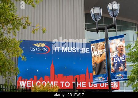 US Open Tennis Center Flushing Meadows Queens NY Stockfoto