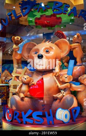 "Build-A-Bear Workshop"-Fenster, Fifth Avenue, NYC Stockfoto