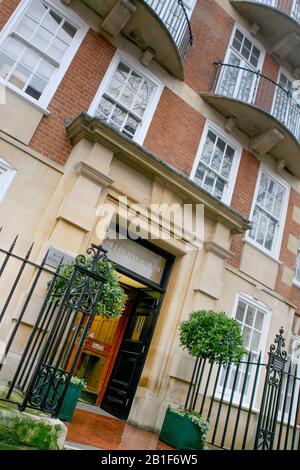 Lady Diana Spencer lebte am 60 Coleherne Court in Earls Court zwischen Chelsea und South Kensington in London vom 1. Juli 1979 bis zum 23. Februar. Stockfoto