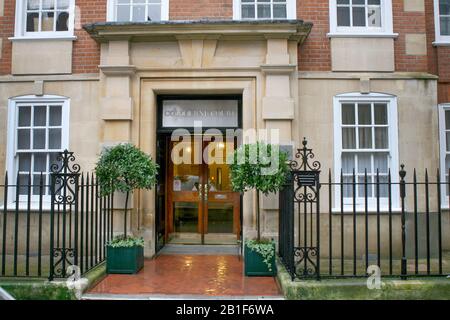 Lady Diana Spencer lebte am 60 Coleherne Court in Earls Court zwischen Chelsea und South Kensington in London vom 1. Juli 1979 bis zum 23. Februar. Stockfoto