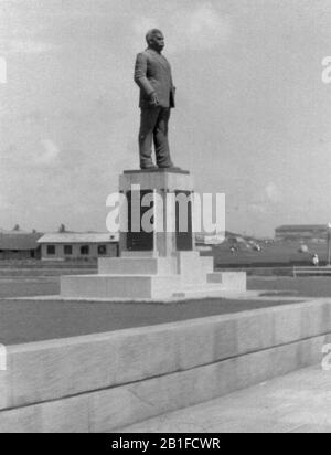 Sri Lanka. 1958. Statue des ersten Premierministers von Sri Lanka Don Stephen Senanayake. Stockfoto