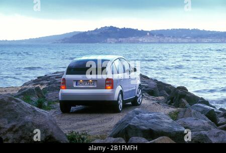 Audi A2 im Süden Frankreichs 2000 Stockfoto