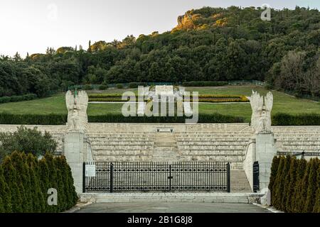 Militärfriedhof des zweiten polnischen Krieges, Cassino Stockfoto