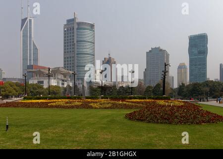 Shanghai Anfang Frühjahr 2018 Stockfoto