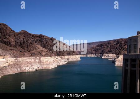Hoover-Staudamm Stockfoto