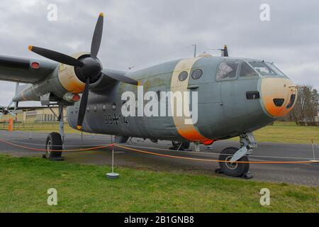 Nord Noratlas an der MHM Berlin Gatow in Berlin, Deutschland Stockfoto