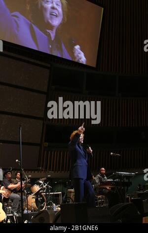 New York, NY, USA. März 2009. Musiker Mick Hucknall von Simply Red tritt auf der Bühne bei der MDG Awards Global Launch Event bei Den Vereinten Nationen auf. Kredit: Steve Mack/Alamy Stockfoto