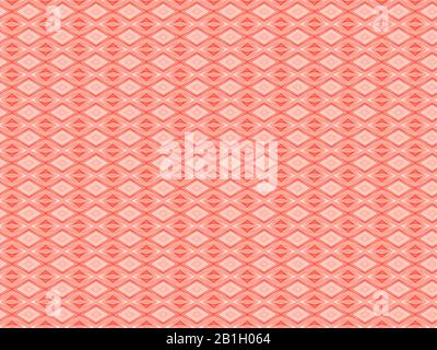 Abbildung mit pinkfarbenem und rotem Hintergrund Stockfoto