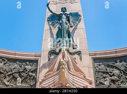 Das staatliche Denkmal von Missouri im Vicksburg National Military Park ehrt diejenigen, die im Bürgerkrieg in Vicksburg, Mississippi, gekämpft haben. Stockfoto