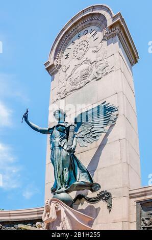 Das staatliche Denkmal von Missouri im Vicksburg National Military Park ehrt diejenigen, die im Bürgerkrieg in Vicksburg, Mississippi, gekämpft haben. Stockfoto