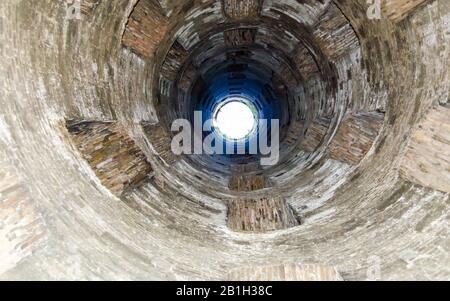 St. Patrick's Gut, ein Meisterwerk der Ingenieurskunst in Orvieto, Italien Stockfoto