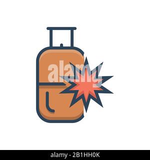 Abbildung für Blaster Stock Vektor