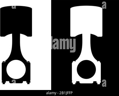 Kolbensymbole Stock Vektor