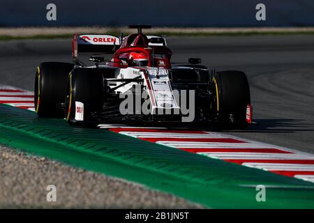Montmelo, Spanien. Februar 2020. #88 Robert Kubica Alfa Romeo Racing. Formel-1-Weltmeisterschaft 2020, Wintertesttage #2 2020 Barcelona, 26-02-2020. Foto Federico Basile/Insidefoto Credit: Insidefoto srl/Alamy Live News Stockfoto