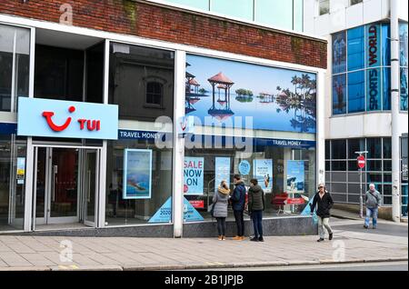 TUI Travel Shop in North Street Brighton UK Stockfoto