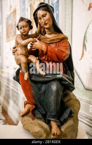 Italien Marken Senigallia - Diocesan Museum - Madonna von Loreto, unbekannte Autorin Stockfoto