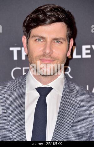 Los Angeles, USA. Februar 2020. David Giuntoli hat die ABC-Fernsehserie "A Million Little Things" im Paley Center for Medie vorgeführt. Los Angeles, 25. Februar 2020 - weltweite Nutzung Credit: Dpa/Alamy Live News Stockfoto
